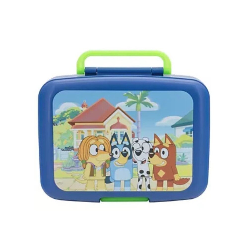 Kid's Bluey & Bingo Reusable Bento Lunch Box BPA Free Durable Leak Proof